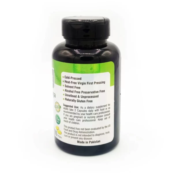 Black Seed, Moringa & Flaxseed Softgel Capsules – 90 Pack