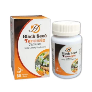 Black Seed & Turmeric Capsules – 60 Pack