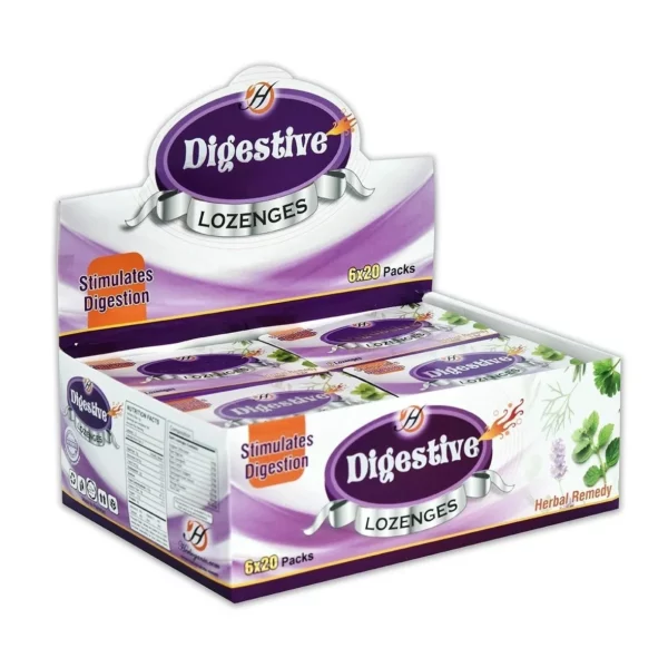 Digestive Lozenges – 6×20 packs - Image 2
