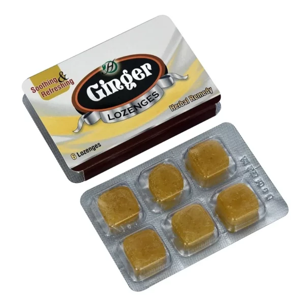 Ginger Lozenges – 6×20 packs - Image 3