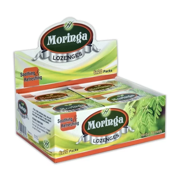 Moringa Lozenges – 6×20 packs - Image 2