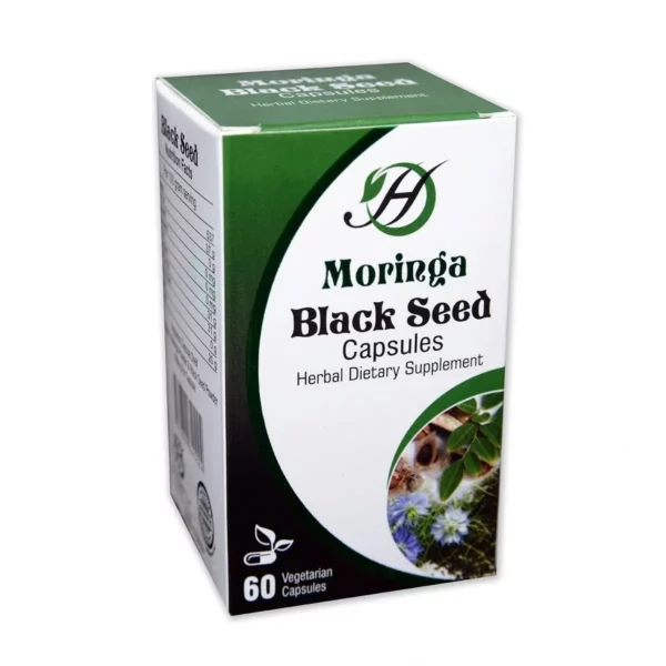 Moringa Black Seed Capsules – 60 Pack