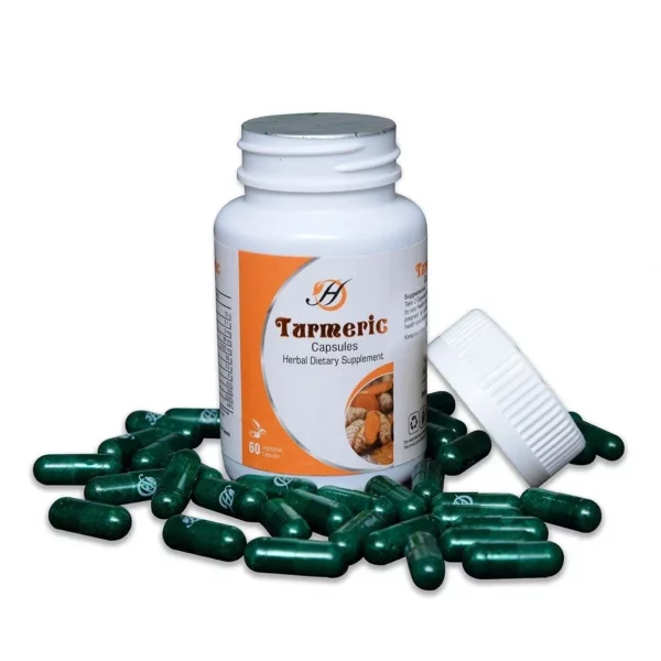 Turmeric Capsules – 60 Pack - Image 3