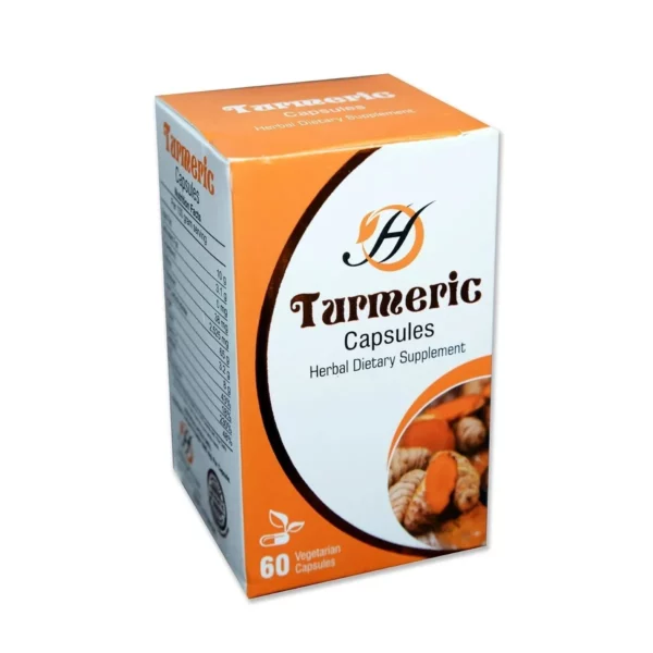 Turmeric Capsules – 60 Pack - Image 2